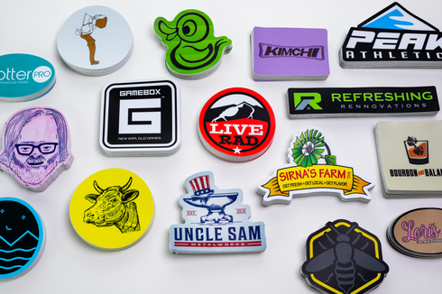 125 Custom Stickers for $49 (3x3)